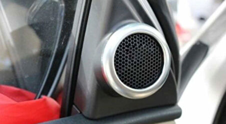 Toyota Corolla 2014-2018 Tweeter Halka Kaplama Silver