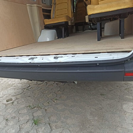 Mercedes Sprinter 2018 Uyumlu Arka Tampon Eşiği Mat Abs