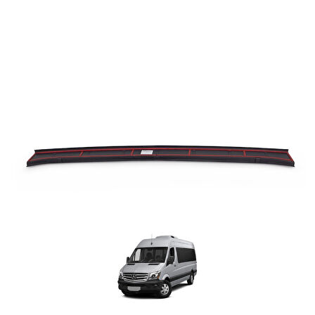 Mercedes Sprinter 2018 Uyumlu Arka Tampon Eşiği Mat Abs