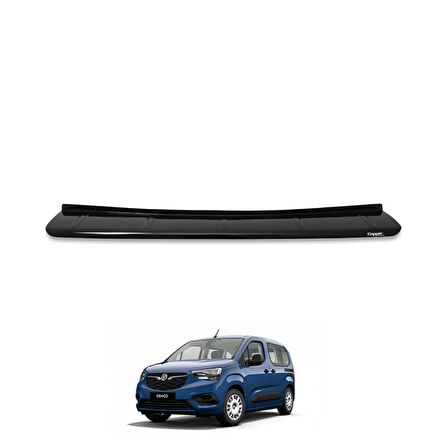 Opel Combo E 2018- Arka Tampon Eşiği Parlak