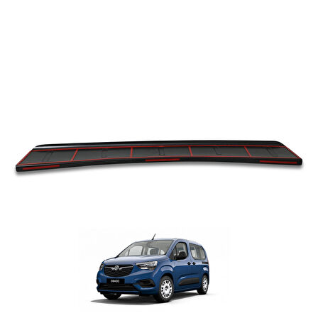 Opel Combo E 2018- Arka Tampon Eşiği Parlak
