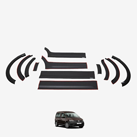 Volkswagen Caddy 2010-2015 Dodik Set 12 Parça Kısa Şase Çift Sürgü