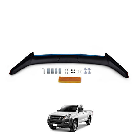 Isuzu D-Max Ön Kaput Koruyucu Rüzgarlığı 2006-2012 Yılı Arası