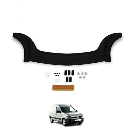 Renault Kangoo 2003 - 2007 4mm ABS Ön kaput Koruyucu