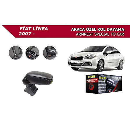 Fiat Linea 2007- Punto Araca Özel Kol Dayama Siyah