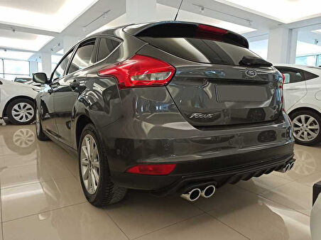Ford Focus 2014-2018 Sedan HB Mat Siyah Difüzör