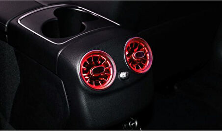 Mercedes W205 - W213 Uyumlu GLC İçin Arka Havalandırma 3 Ve 64 Renk