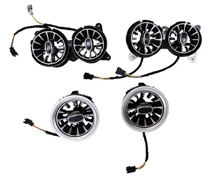 Mercedes S Class W222 2014-2020 Uyumlu 64 Renk Ön Havalandırma Ambiyans