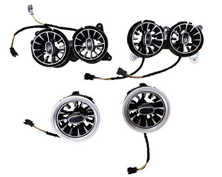 Mercedes S Class W222 2014-2020 Uyumlu 7 Renk Ön Havalandırma Ambiyans