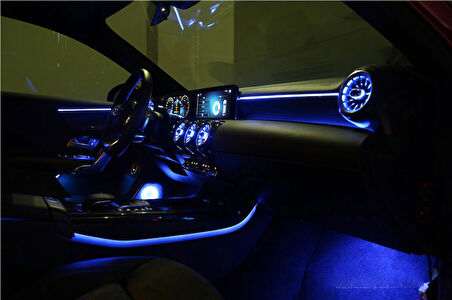 Mercedes A Class W177 Uyumlu 64 Renk Burmester Ambians