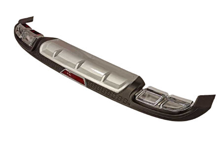Hyundai Elantra 2016-2018 4 Egzoz Silver Difüzör Reflektörlü