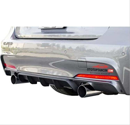 Bmw 3 Serisi F30 2012-2018 M Sport Difüzör - Sağ Sol Tek Çıkış