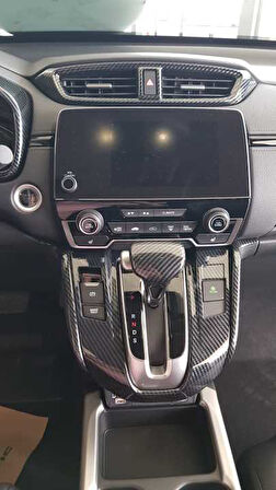 Honda CR-V 2018-2021 Vites Konsol Kaplaması Karbon