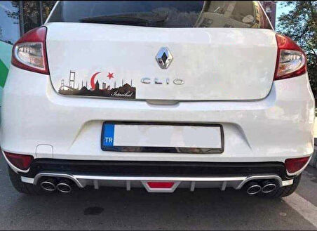 Renault Clio 3 Üniversal Arka Tampon Difüzör