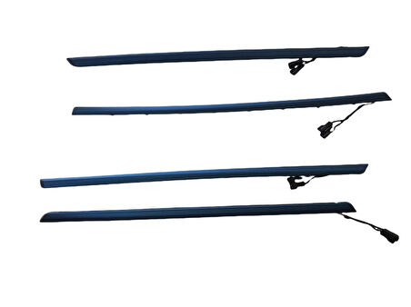 Bmw 3 Serisi F30 Ambians Set (Klima Panel Ve Kapılar) - Mavi Renk