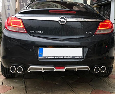 Opel İnsignia Üniversal Arka Tampon Difüzör