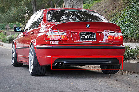 Bmw E46 1998-2005 Difüzör M Tampon Uyumlu