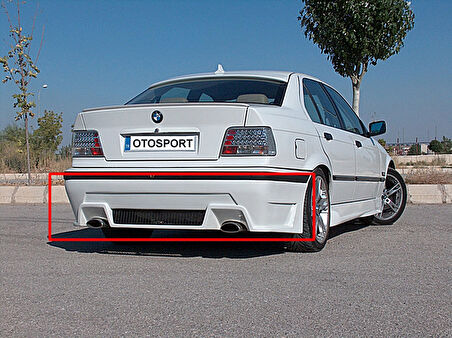 Bmw E36 1991-1998 Arka Tampon Eki