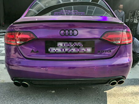 Audi A4 B8 2008-2012 Sline Difüzör