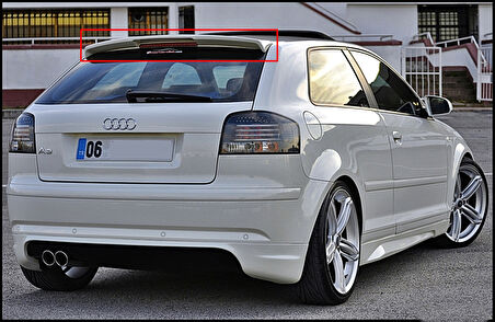 Audi A3 8P 2008-2013 Sportback Spoiler