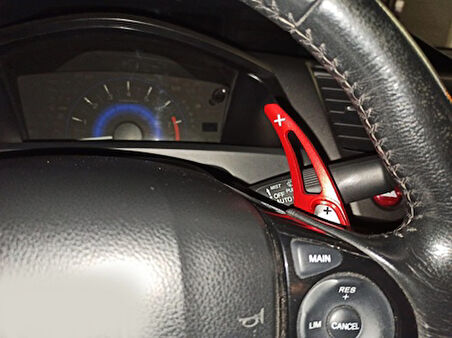 Honda Civic FB7 2012-2015 Paddle Shift Kırmızı (F1 Vites Pedal Kulakçığı)