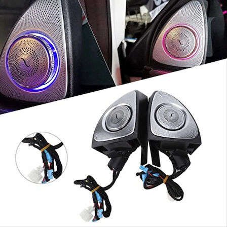 Mercedes Glc 2015-2018 X253 Uyumlu 3D Tweeter (3 Renk  Ambians İçin)