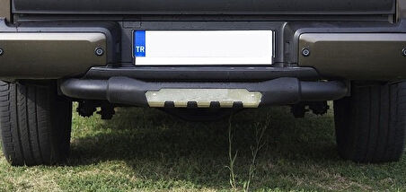 Ssangyong Musso 2019+ İçin Off Road Titanic Plus Arka Koruma Demiri Siyah AQM4WD