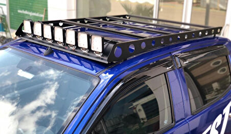 Ford Ranger 2006 İçin Port Bagaj Tavan Çıtası AQM4WD