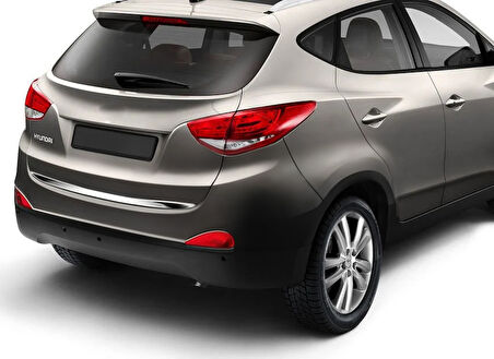 Hyundai İx35 2010-2015 Krom Bagaj Alt Çıtası