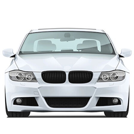 Bmw 3 Serisi E90 2005-2008 İçin Uyumlu LCİ M-Tech Body Kit (Ön-Arka-Yan-Panjur)