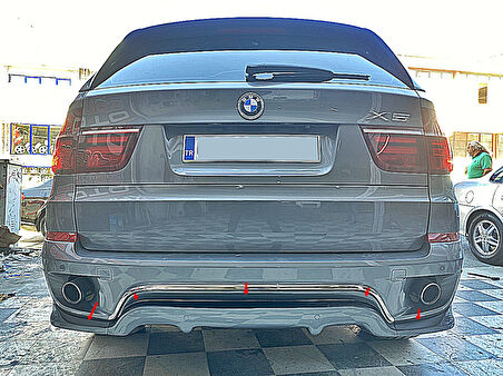 Bmw X5 E70 2007-2013 Arka Tampon Eki 3 Parça