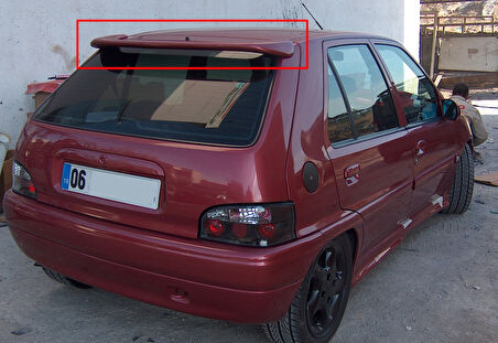 Citroen Saxo Spoiler