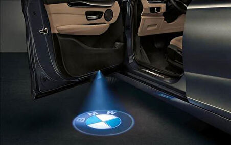 Bmw Kapı Altı Delmeli Hayalet Logo