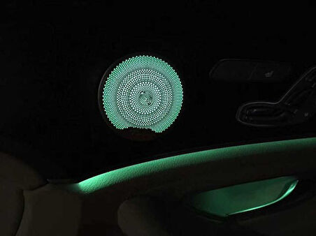 Mercedes W205 2019+ Uyumlu Hoparlör Aydınlatma Ambiyans 64 Renk