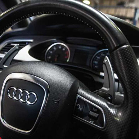 Audi A3 A4 A5 2013-2016 Paddle Shift Siyah (F1 Vites Pedal Kulakçık)