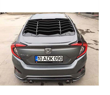 Honda Civic Fc5 2016-2020 Arka Cam Kaplama (Cam Vizörü)