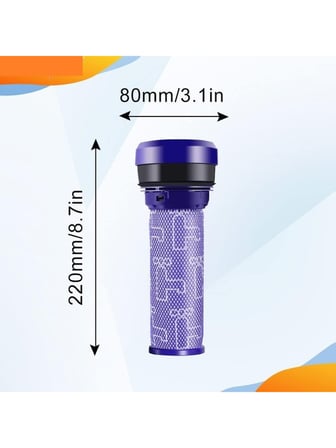 Dyson DC37, DC33C, DC39, DC28C, DC53 Uyumlu Elektrikli Süpürge Ön Motor Filtresi