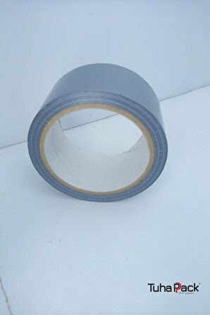Tamir Bandı (Duct Tape) 48mm X 20m Gri (1 Adet)- Çok Amaçlı, Güçlü ve Su Geçirmez Tamir Bandı