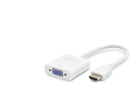 Hdmi To Vga Dişi Görüntü Dönüştürücü 1080P - Beyaz HDX2020B