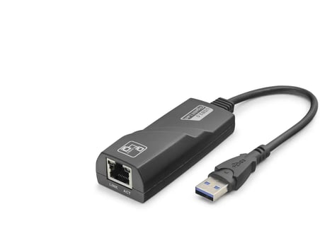 Usb 3.0 Ethernet Adaptör Gigabit Siyah HDX7867