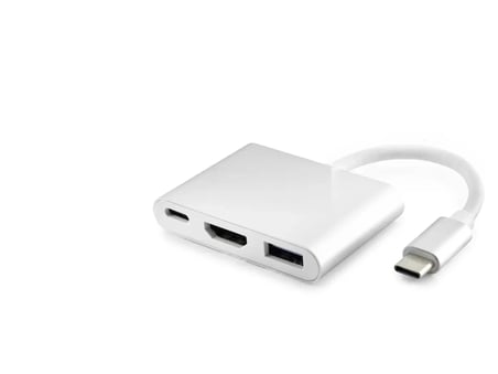Type-C Combo Hub Hdmi 4K Usb 3.0 3 Port - Gri HDX7764