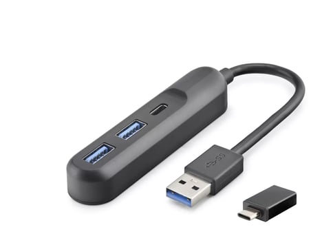 Usb Type-c 3.2 Gen1 Hub 3 Port 5 Gbps Siyah U35G05