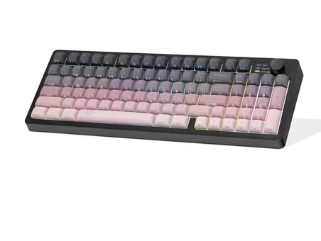 Tri Mode Gaming Klavye Rgb Sessiz 95 Tuş Pembe G518YP