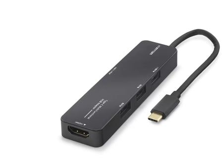 Type-c 3.2 Gen1 Hub Pd Hdmı 4K 5 Port 5 Gbps Siyah TUH305