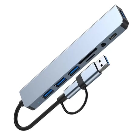 Byl 2218Tu Support 8 İn 1 Type-C Usb Çevirici