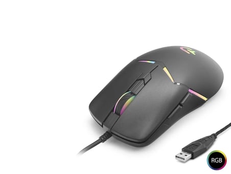 G602 Gaming Mouse 7200 Dpi 6 Tuş 1000 Hz Rgb - Siyah