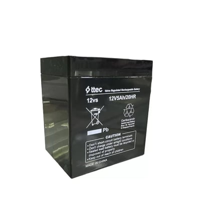 12V 5 AH Kuru Bakımsız Akü