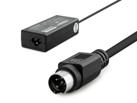24V 2.5A 60W Yazar Kasa Ve Pos Cihazı Adaptörü - 3 Pin - Siyah HD8842