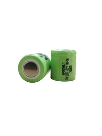1.2V 300 Mah - 1/3AA - Ni-MH Şarjlı Pil - (Başsız / Flat Head)