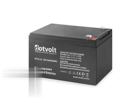 12V 12Ah Kuru Tip Akü DT12-12